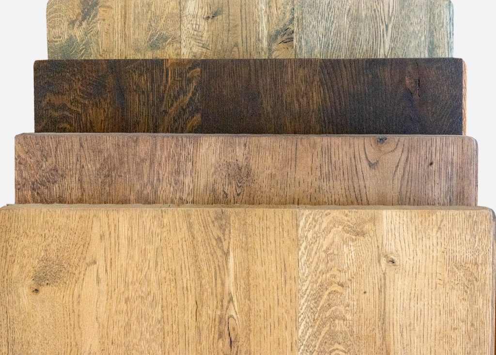 White oak stain color examples