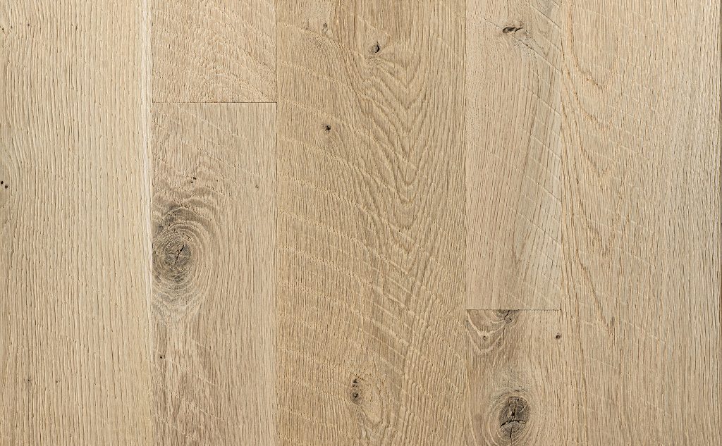 White oak hardwood flooring with 3d texture.