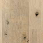 White oak hardwood flooring with skip planed texture.