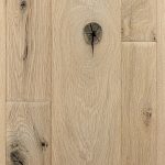 Smooth white oak hardwood flooring with chalet texture.
